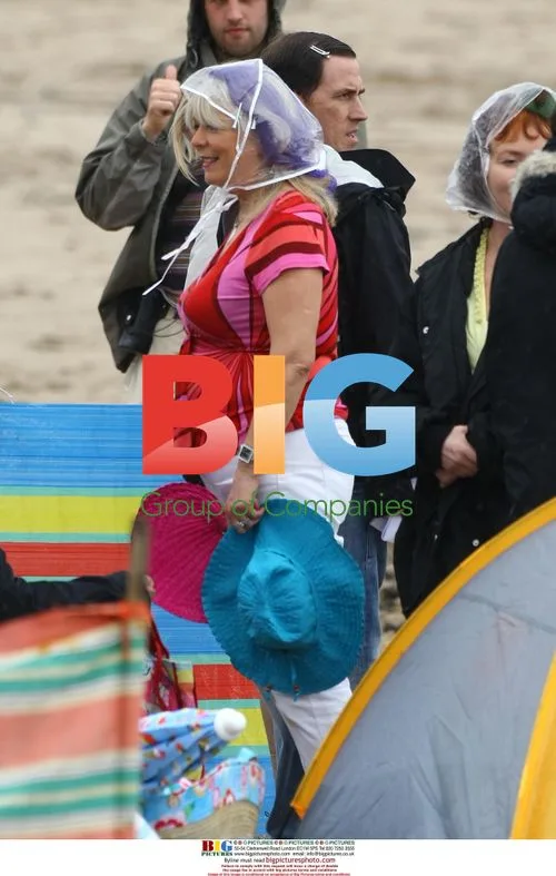 Matthew Horne and James Corden filming Gavin And Stacey