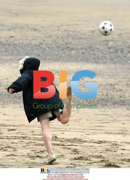 Gavin And Stacey cast on beach in Wales