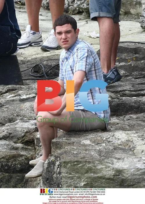 Matthew Horne and James Corden filming Gavin And Stacey