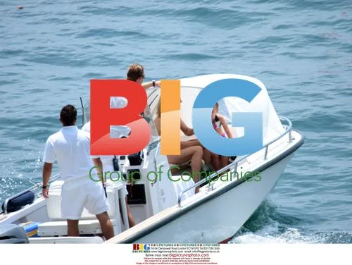 Steffi Graf on Beach Holiday with Kids