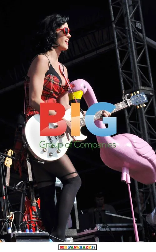 Katy Perry performs at T in the Park