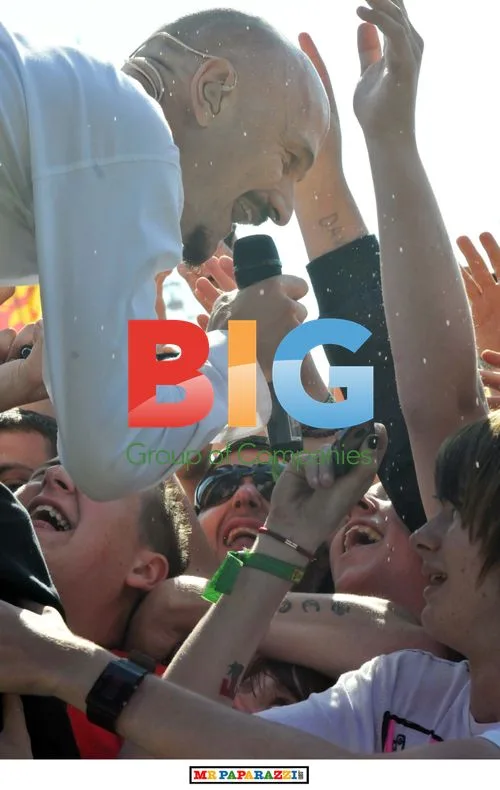 James' singer Tim Booth performs at T in the Park