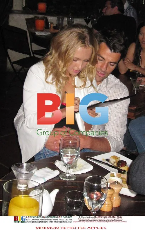 Hayden Panettiere and Steve Jones at The Firefly