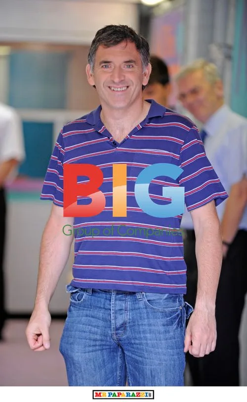 Emmerdale's Tony Audenshaw outside ITV Studios