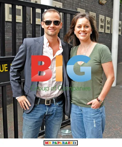 Jill Halfpenny and Jack Ryder leave GMTV studio