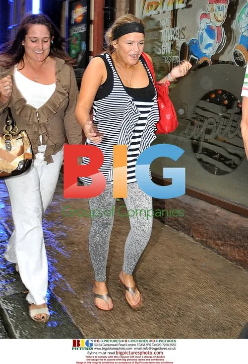 Kerry Katona and Mark Croft get soaked at hairdresser