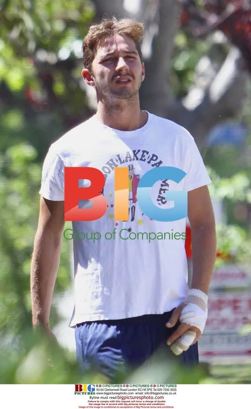 Shia LaBeouf leaving Jamba Juice