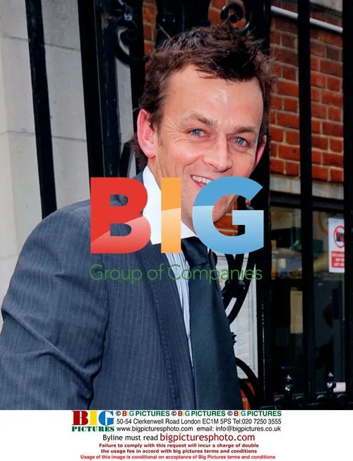 Adam Gilchrist arrives at Lords cricket ground