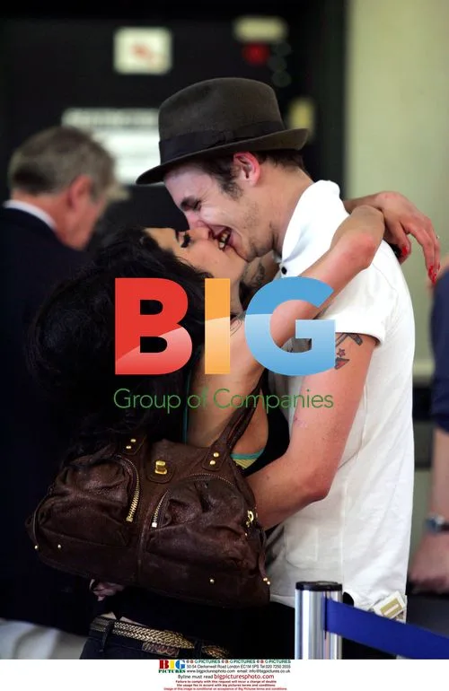 Amy Winehouse and Blake Fielder-Civil at LAX