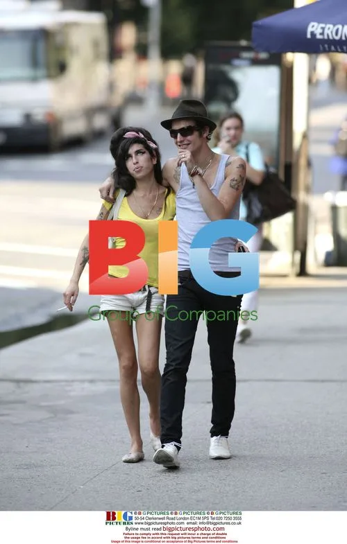 Amy Winehouse & Husband in NYC