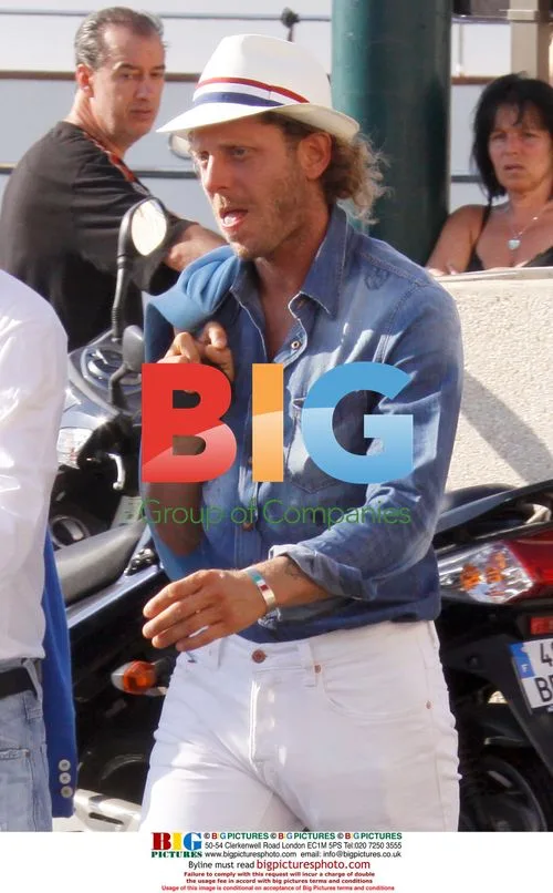 Lapo Elkann Spending Holidays in Saint Tropez