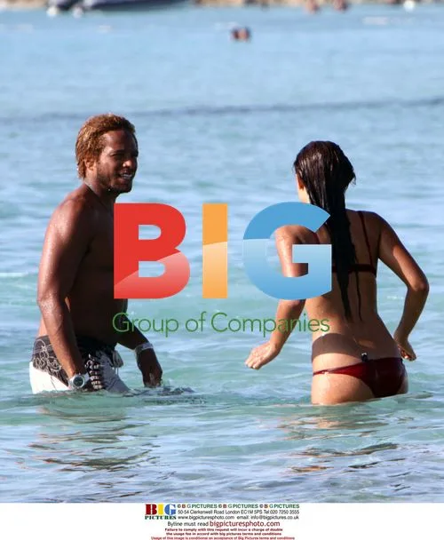 Gary Dourdan Holidays with Girlfriend