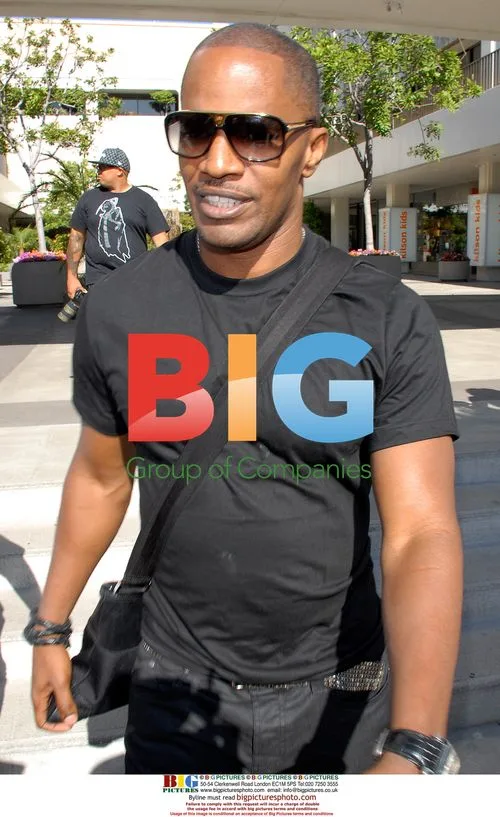 Jamie Foxx out in Beverly Hills