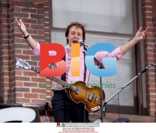Paul McCartney Performs on Marquee