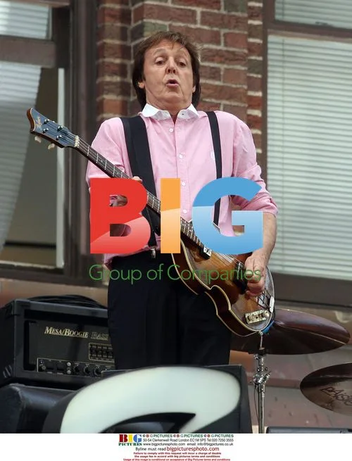 Paul McCartney Performs on Ed Sullivan Theater