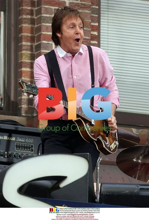 Paul McCartney Performs on Ed Sullivan Marquee