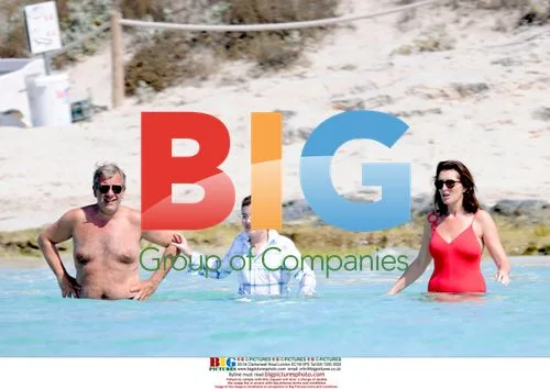 Cecilia and Richard Attias on holiday in Ibiza
