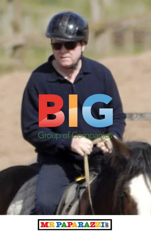 Steve Mcfadden goes for horse ride in Lake District