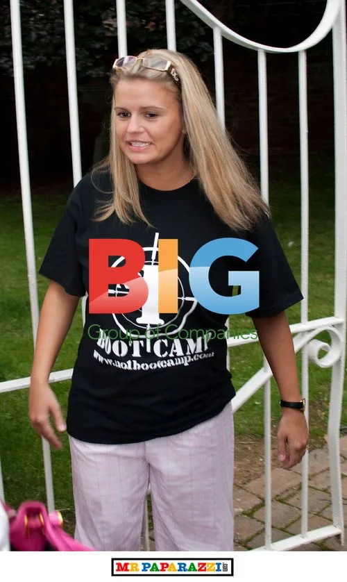 Kerry Katona at The No.1 Boot Camp