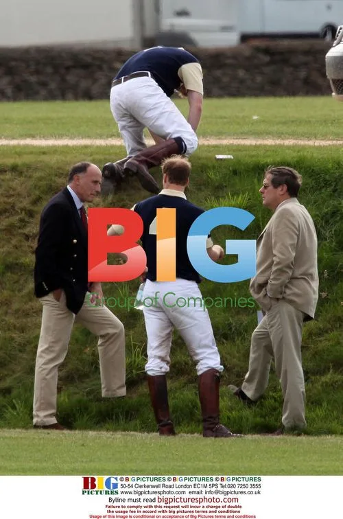 Princes William and Harry Play Polo
