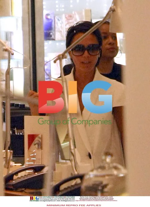 Victoria Beckham Shopping with Son Cruz