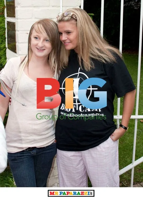 Kerry Katona at Boot Camp