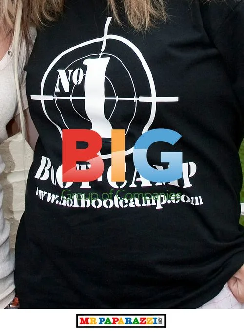 Kerry Katona at Boot Camp