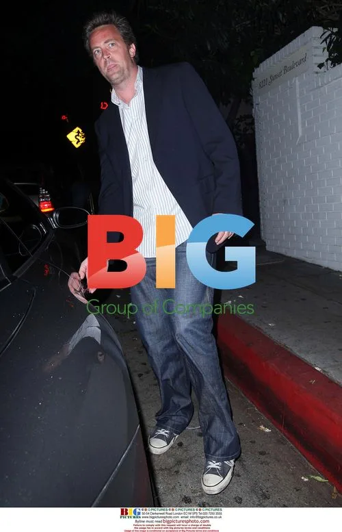 Matthew Perry Leaving Chateau Marmont