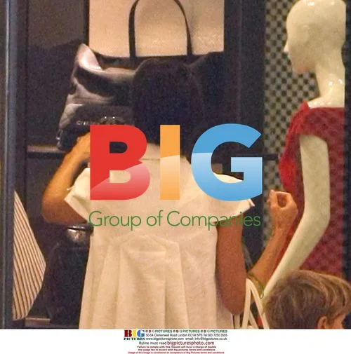 Victoria Beckham Shopping at Saks Fifth Avenue