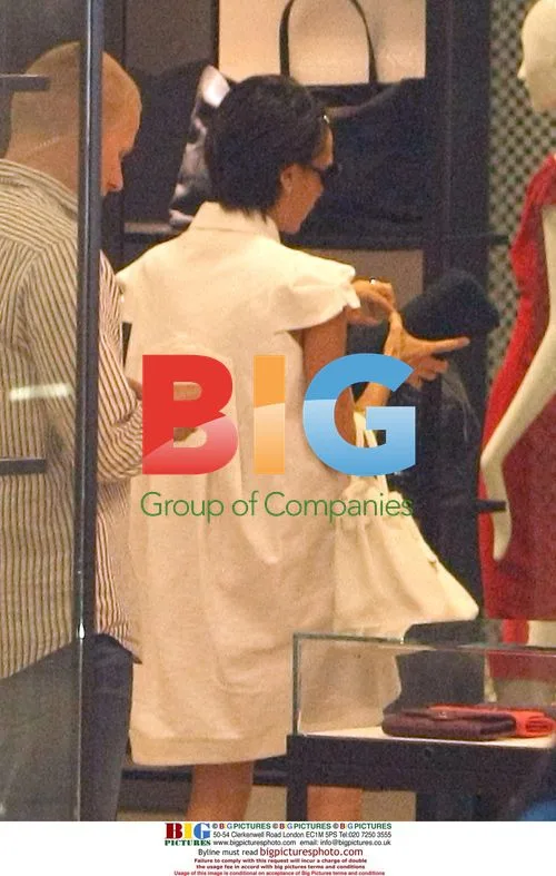 Victoria Beckham Shopping at Saks