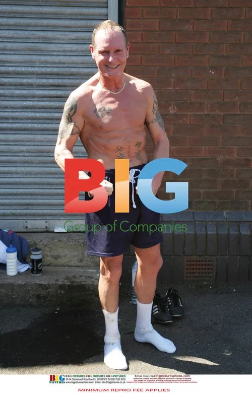 Gazza and Beardsley Train for Charity Match