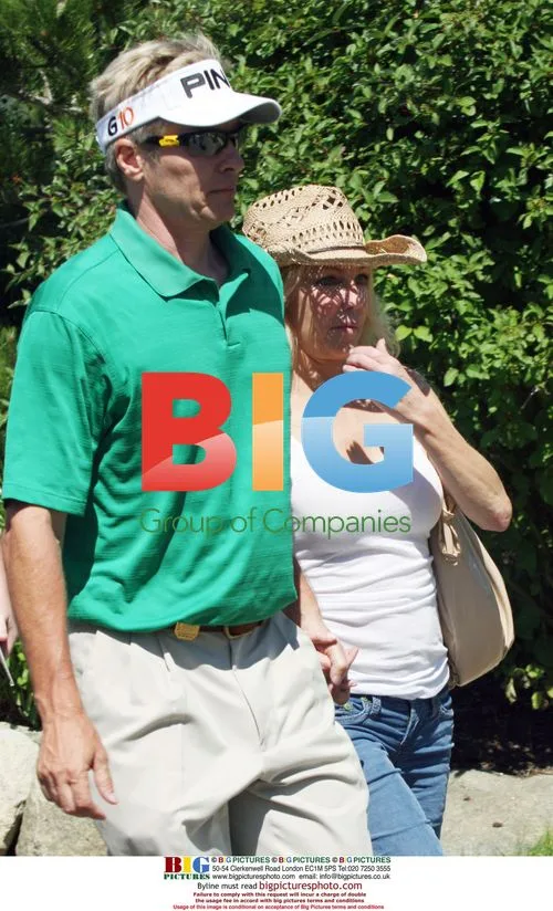 Heather Locklear Watches Jack Wagner at Golf Tournament