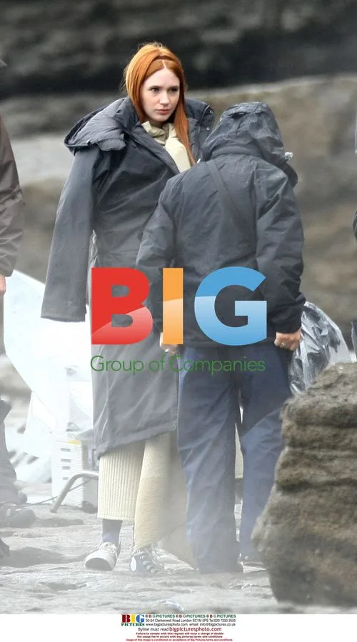 Dr. Who filming with new cast