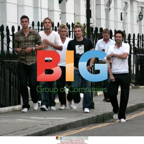 England Cricket Team Celebrates Victory