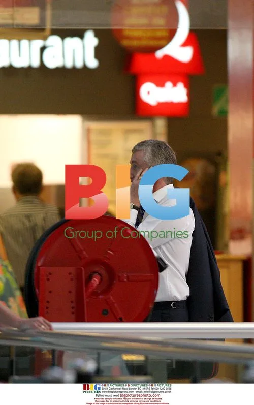 Sir Fred Goodwin at Nice airport