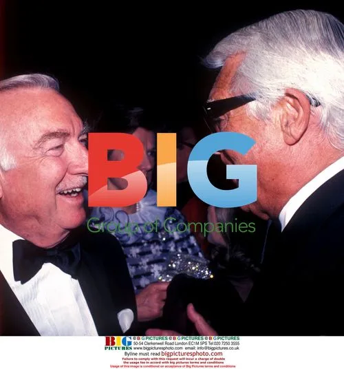 Walter Cronkite and Cary Grant