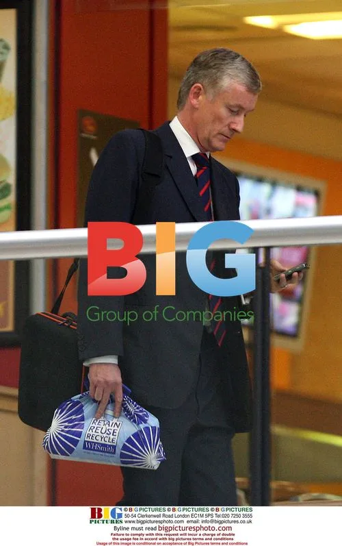 Fred Goodwin at Nice airport