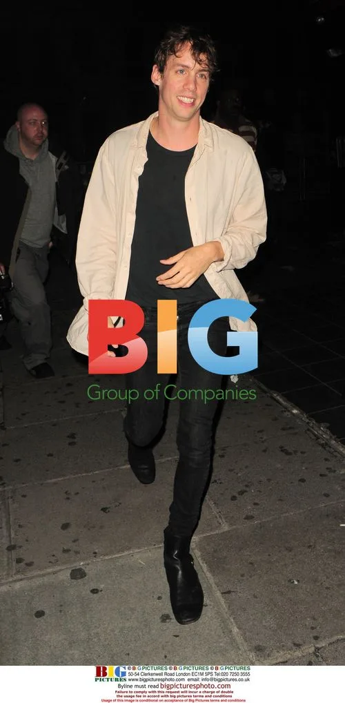 Razorlight's Johnny Borrell leaving Boujis