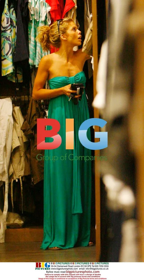 AnnaLynne McCord shops at Armani Exchange
