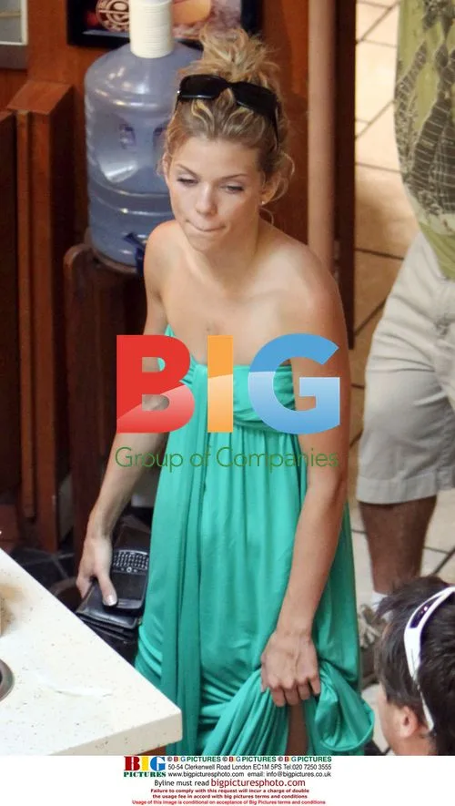 AnnaLynne McCord shops at Armani Exchange