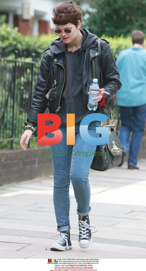 Pixie Geldof out with friend