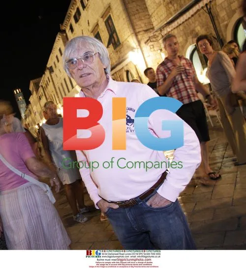 Bernie Ecclestone Walks in Dubrovnik