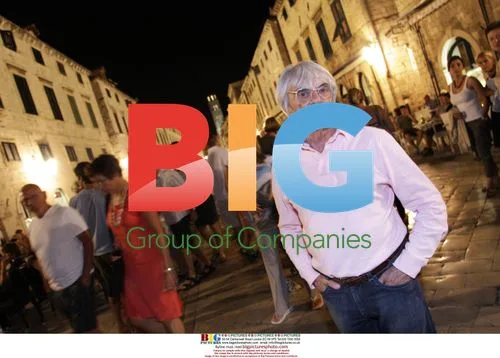 Bernie Ecclestone Strolling in Dubrovnik