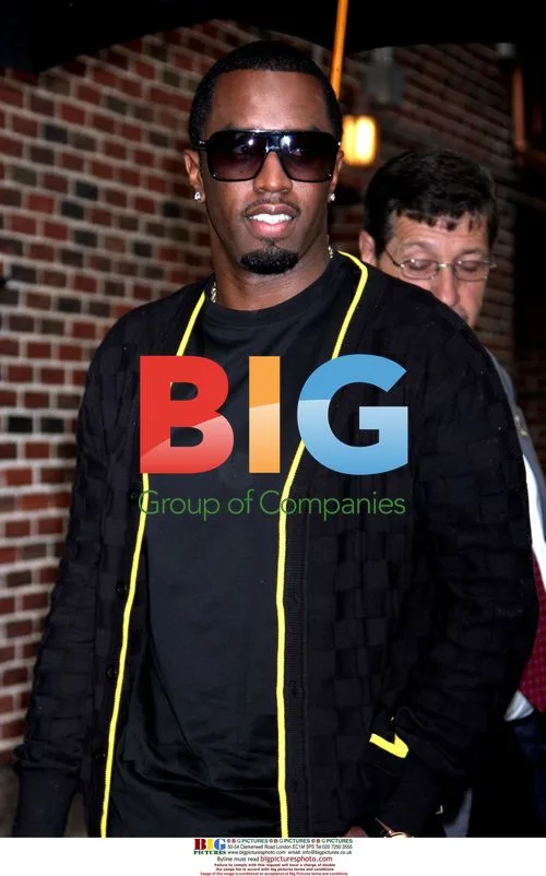 P. Diddy at 'Late Show with David Letterman'