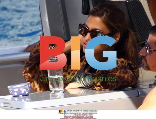 Eva Mendes and George Gargurevich with Dolce and Gabbana