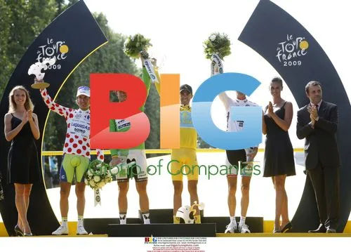 Cyclists Celebrate Individual Tour de France Awards