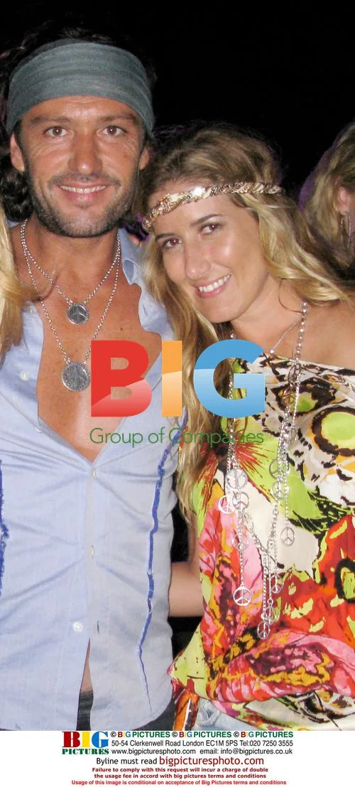 Rossano Rubicondi and Milou Vimon at Love & Peace Party
