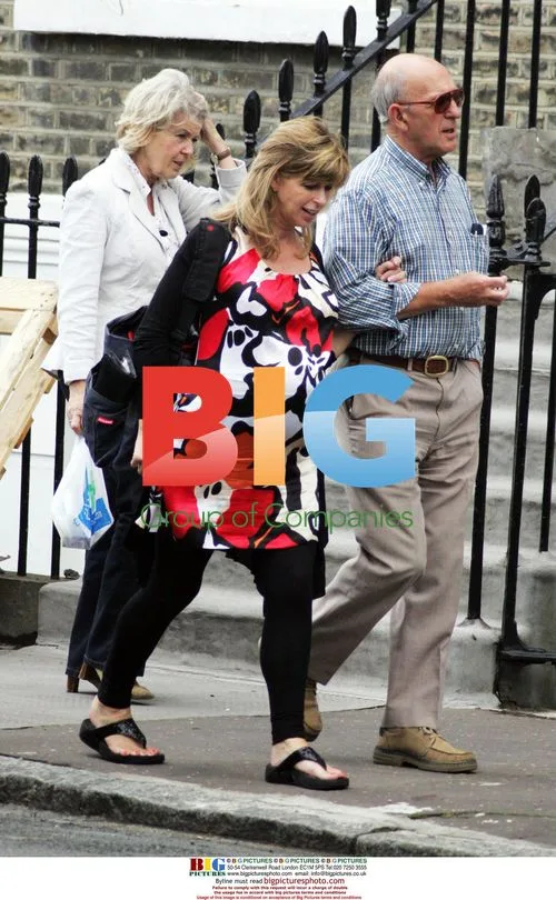 GMTV's Kate Garraway Walks in London