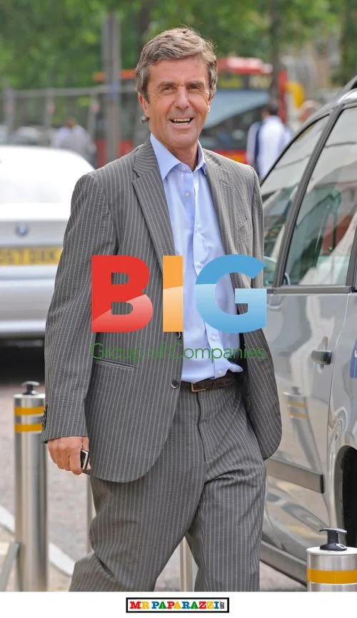 GMTV's John Stapleton outside London studio