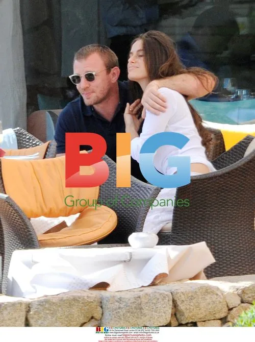 Guy Ritchie on holiday in Italy